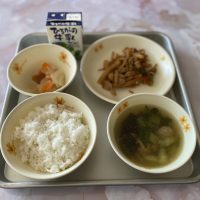 【給食】卒業生が考案