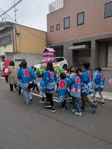 【金華地区】こども神輿