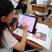 保護中: 【３年生社会科】iPadでアイデアスケッチ