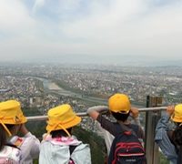 【速報】３年生・展望台到着！