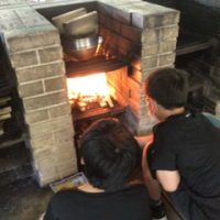 保護中: 【５年・野外学習】１日目・野外炊事