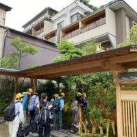 保護中: 【修学旅行１日目】宿泊ホテルに到着