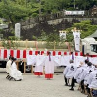 【伊奈波神社】御神木奉迎送