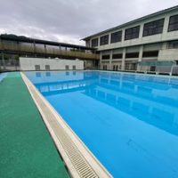 保護中: 今年度初「水泳（プール）」