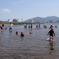 保護中: 【２年生】川あそび