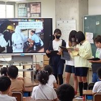 保護中: ６年生発表集会