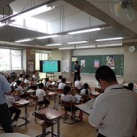 保護中: 岐阜県・市教育委員会合同訪問
