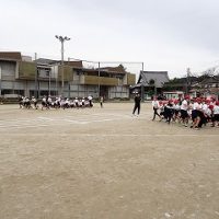 保護中: 【運動会】全校団体種目練習