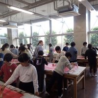 保護中: 【こよみのよぶね】和紙に色ぬりボランティア！