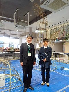 保護中: 和田議員さんがご来校！