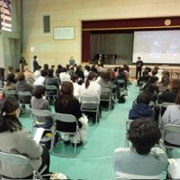保護中: 【６年生】中学校一日入学