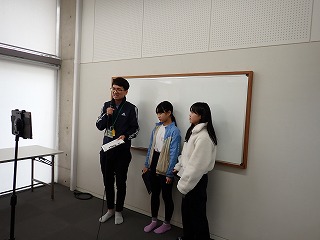 保護中: 仲間とともに前へ！新年(令和８年)全校集会