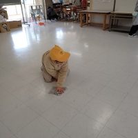 保護中: ３年生に向けて：２年生が取り組む『さしすせ掃除』