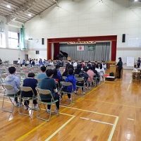 保護中: ６年生と５年生でつくる最後の卒業式練習