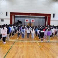 保護中: 令和７年度 岐阜小学校修了式