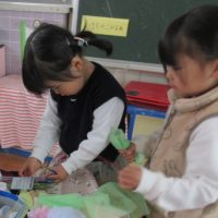 今週の１場面　こあら組（３歳児）