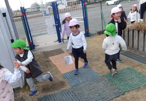 今週の１場面　なつめ組（４歳児）