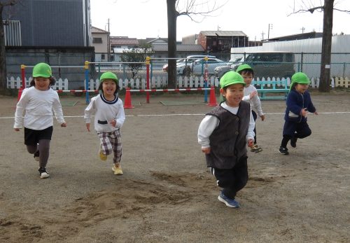 今週の一場面　こあら組（3歳児）