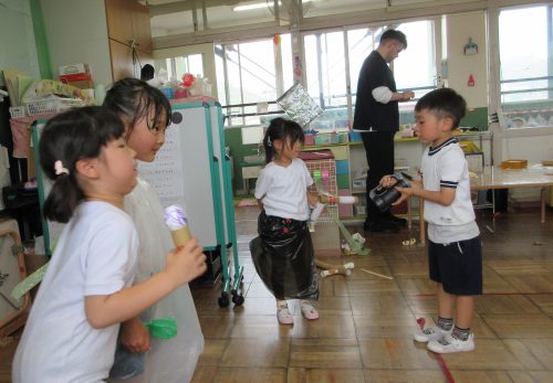 たいよう組（5歳児）今週の一場面