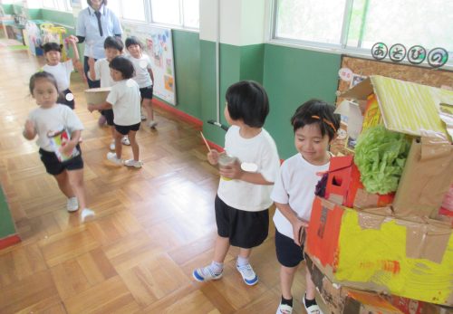なつめ組（４歳児）今週の一場面