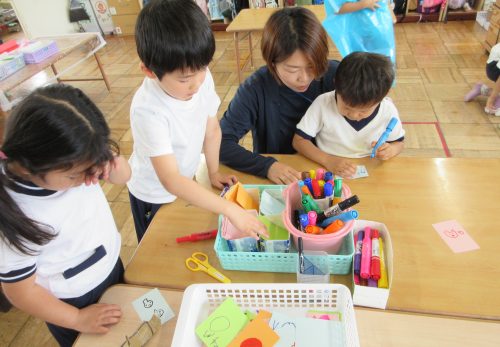 たいよう組(5歳児)　今週の一場面
