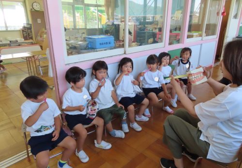 こあら組（3歳児）今週の一場面