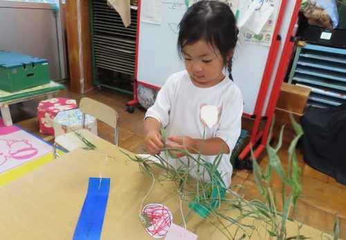 こあら組（3歳児）　今週の一場面