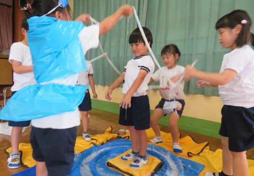 たいよう組(5歳児)　今週の一場面