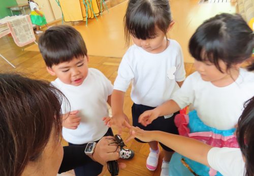 こあら組（3歳児）今週の一場面