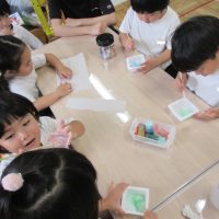 なつめ組（４歳児）今週の一場面