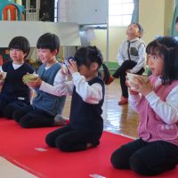 年長児がお茶の会に参加しました！