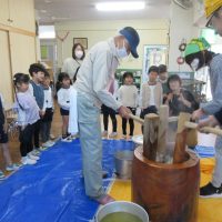 餅つき・花餅作り