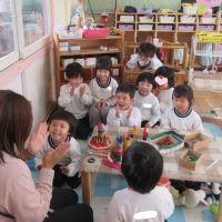 なつめ組（４歳児）今週の一場面