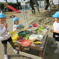 こあら組（3歳児）今週の一場面