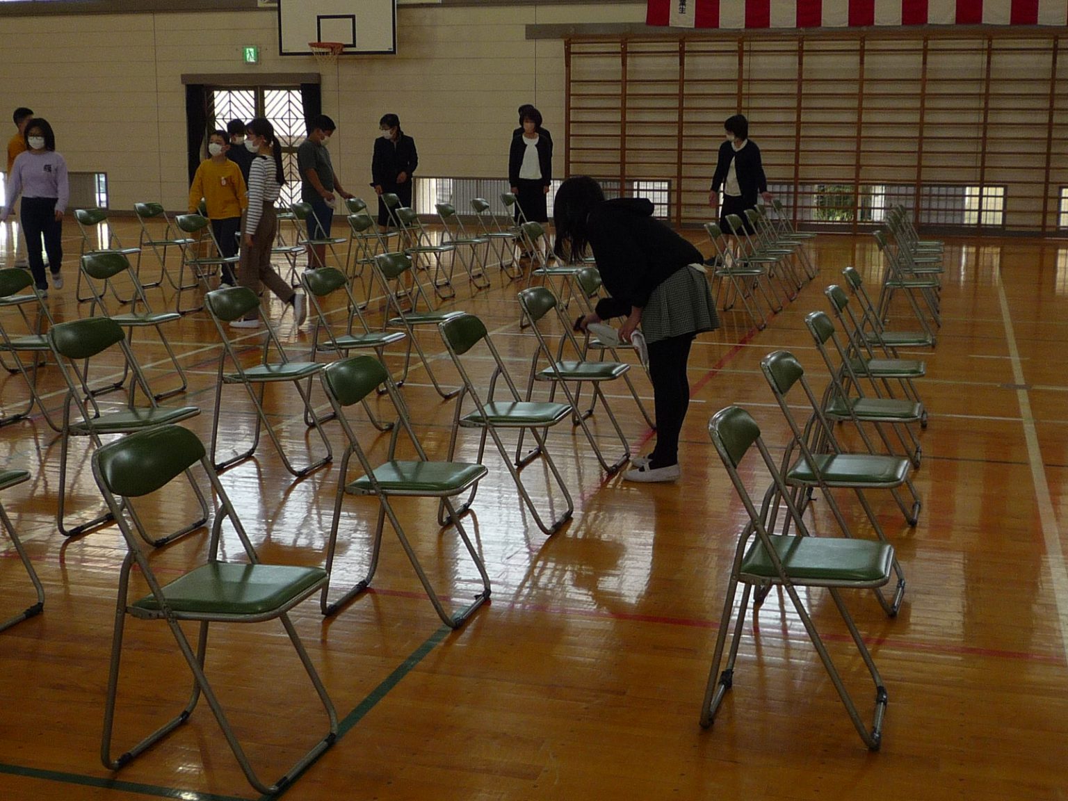 入学式 岐阜市立白山小学校