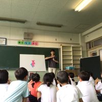 先生の「てづくりエプロンシアター」