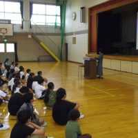 後期始業式「つくり出す」