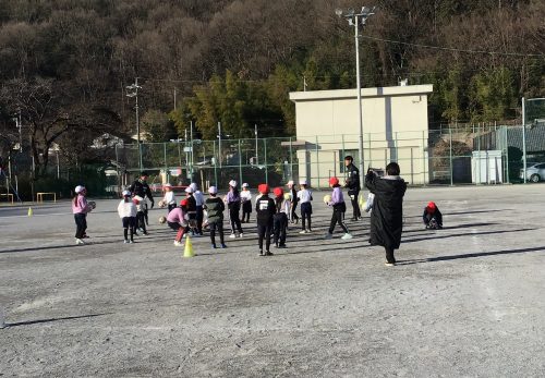 大なわとびにチャレンジ