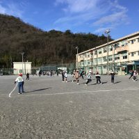 5年生による　なかよし遊び