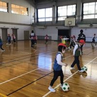 体育「FC岐阜　サッカー教室」