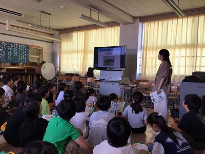 4年生　生物多様性講座　「生き物と水」