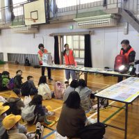 防災避難訓練・体験学習で親子で学びました！