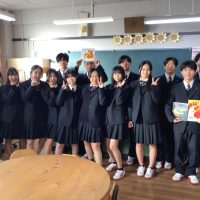 岐阜城北高校生による読み聞かせ②