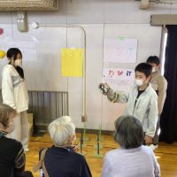 一人暮らし高齢者の方々とのふれあい