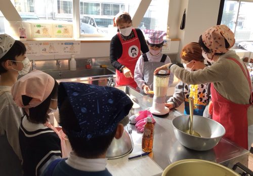 とうふを作ったよ