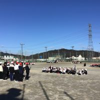 体育委員会企画、８の字跳び記録会！