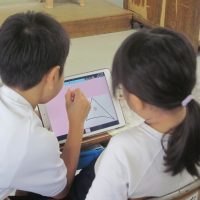 学年部研究会(２年１組・算数)