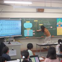 学年部研究会(３年１組・音楽)