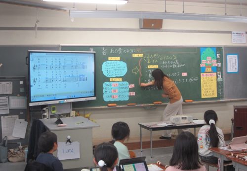 学年部研究会(３年１組・音楽)