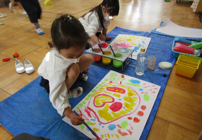 ちゅうりっぷ組 3歳児 今週の一場面 岐阜市立加納幼稚園